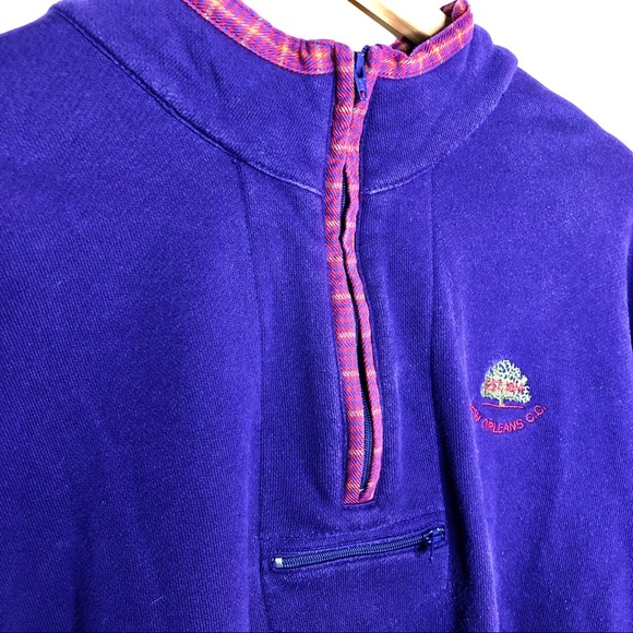 90's Izod Club Golf Embroidered Half-Zip Pullover - Picture 5 of 6